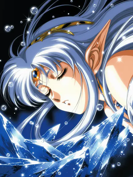 Zanshou-kin(残照金) - z-image Satoshi Original style