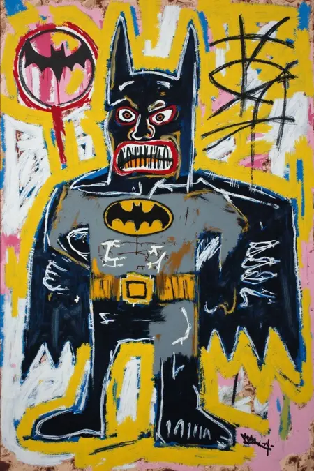 Pop Art Graffiti: Jean-Michel Basquiat Painting Style