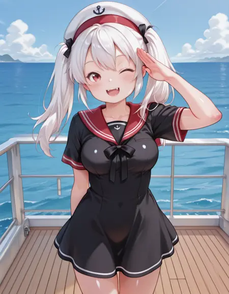 Cute Vampire Sakuya-tan (OC) - Illustrious