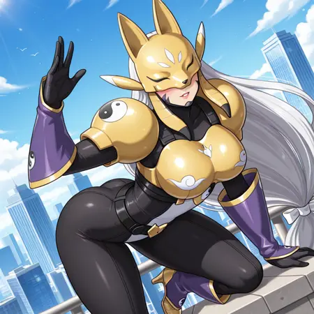Sakuyamon (Digimon) for Illustrious