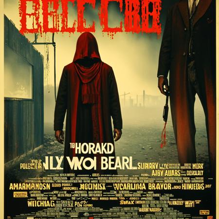 Horror Movie Poster horror (theme)  Modern Movie Poster Style