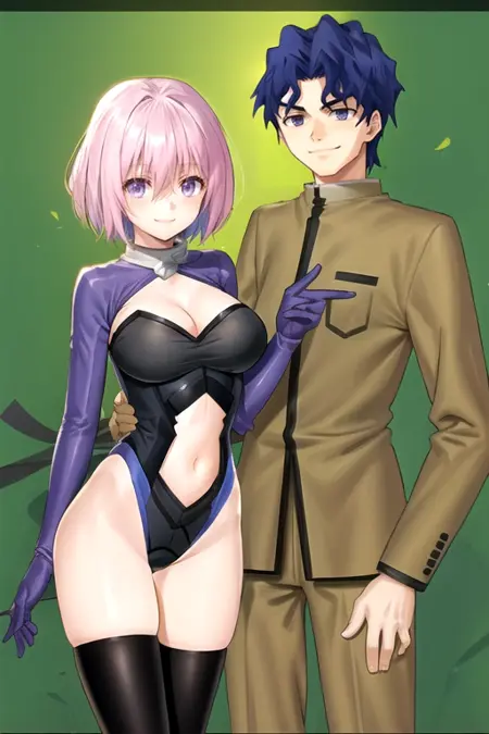 Shinji Matou x Mash Kyrielight (Fate/Stay Night x Fate/Grand Order)