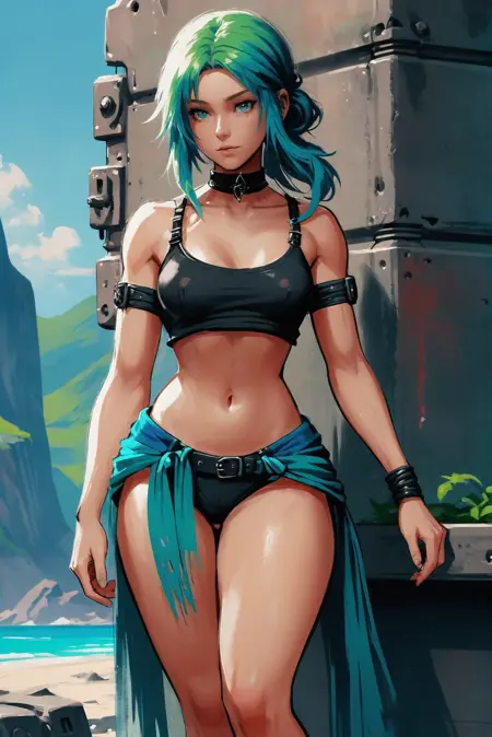 Envy Starlight Anime Digital Painting 01