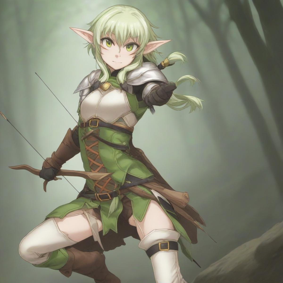 High Elf Archer (Erufu) [Golbin Slayer] XL image by Hevok