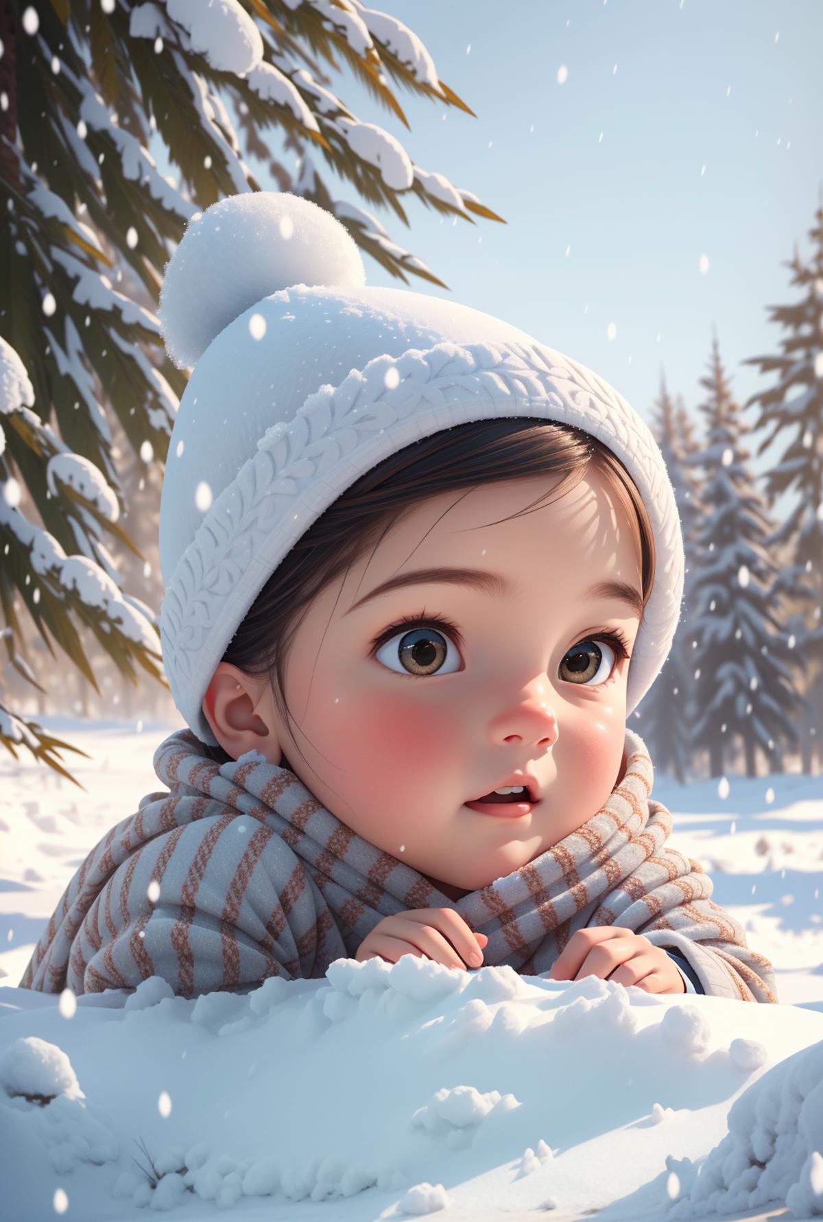 snow baby 动画雪宝宝 image by fansay