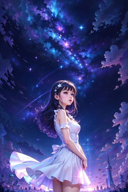 Starry night scene v1.0