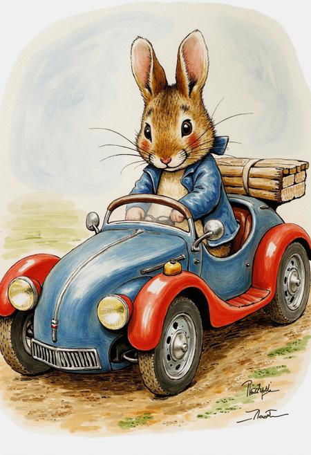 Beatrix Potter [FLUX] FLUX