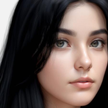 1girl,face,black long hair,realistic,detailed,8k,<lora:Alexeevafap-000013:1.5>,