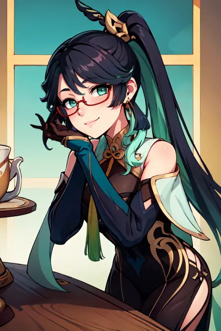 Xianyun: Cloud Retainer | 闲云 (Genshin Impact)