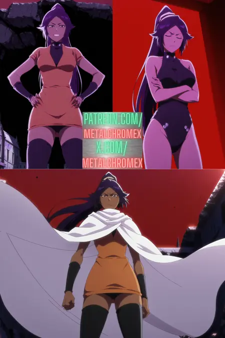 Yoruichi Shihouin/Yoruichi Shihōin (Bleach: Thousand-Year Blood War art style)