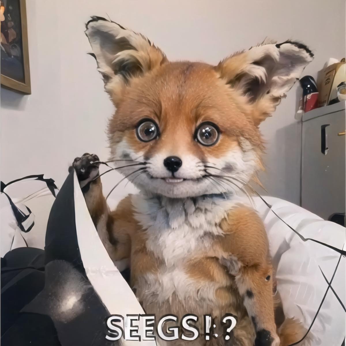 Segs Meme | Concept LoRA image by FallenIncursio