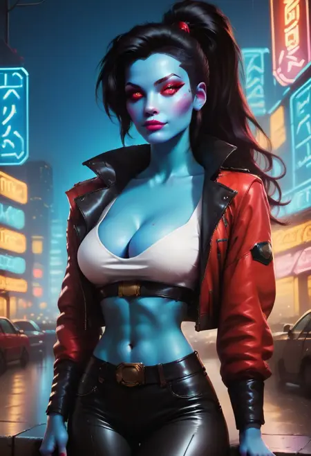 Nivo - OC Chiss Girl