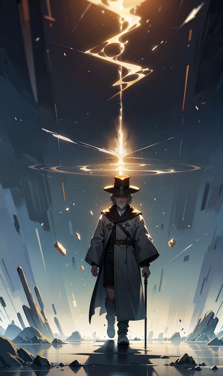 <lora:evulchivi:0.2>, evulchibi,
1boy, short hair, magician, wizard, grown up, old man, grandpa, man full body, stylish wizard hat, wielding staff, multi colored robe, nike shoes, Tranquil Relaxing Atmosphere, cinematic scene, hero view, beautiful 8k, high quality, absurdres, calming style, soothing colors, peaceful, idealic, shattered glass effect, (best quality, masterpiece:1.2), volumetric lighting, (masterpiece, best quality), intricate details, 8k, artstation, wallpaper, official art, sharp focus, futurism, impressionist, detailed, majestic, breathtaking, enticing, disturbing, fascinating, (magnetic:1.2), close up,