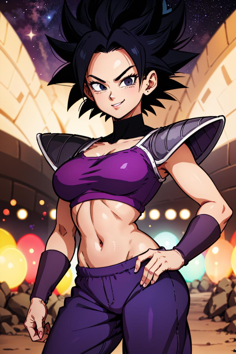 Caulifla + Super Saiyan 4 Form + SDXL & SD1.5 (Dragon Ball Super) image by CitronLegacy