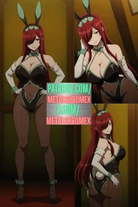 Fairy Tail characters - Lucy Heartfilia, Erza Scarlet, Wendy Marvell, Cana Alberona, Kiria