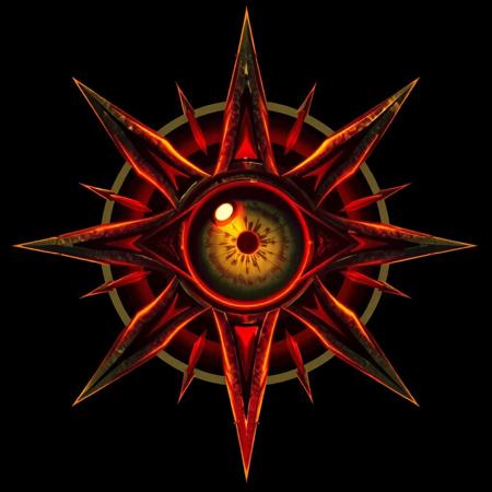 eye of sauron, grok, evil, grok logo