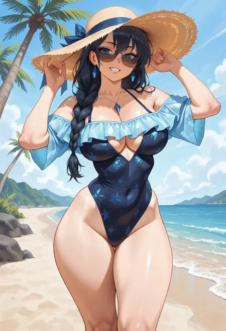 Diamond swimsuit