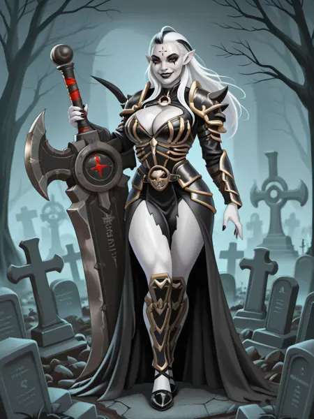 Maiden of the Mirthless Smile | Exalted