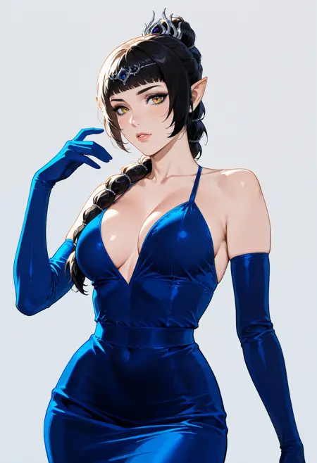 Stella Velvet Gown