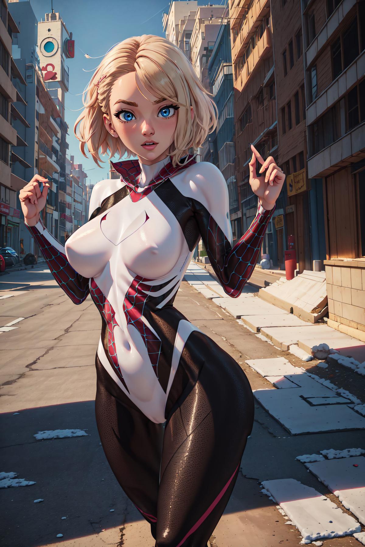 Spider Gwen (commission) | Goofy Ai - v1.0 Review | Civitai