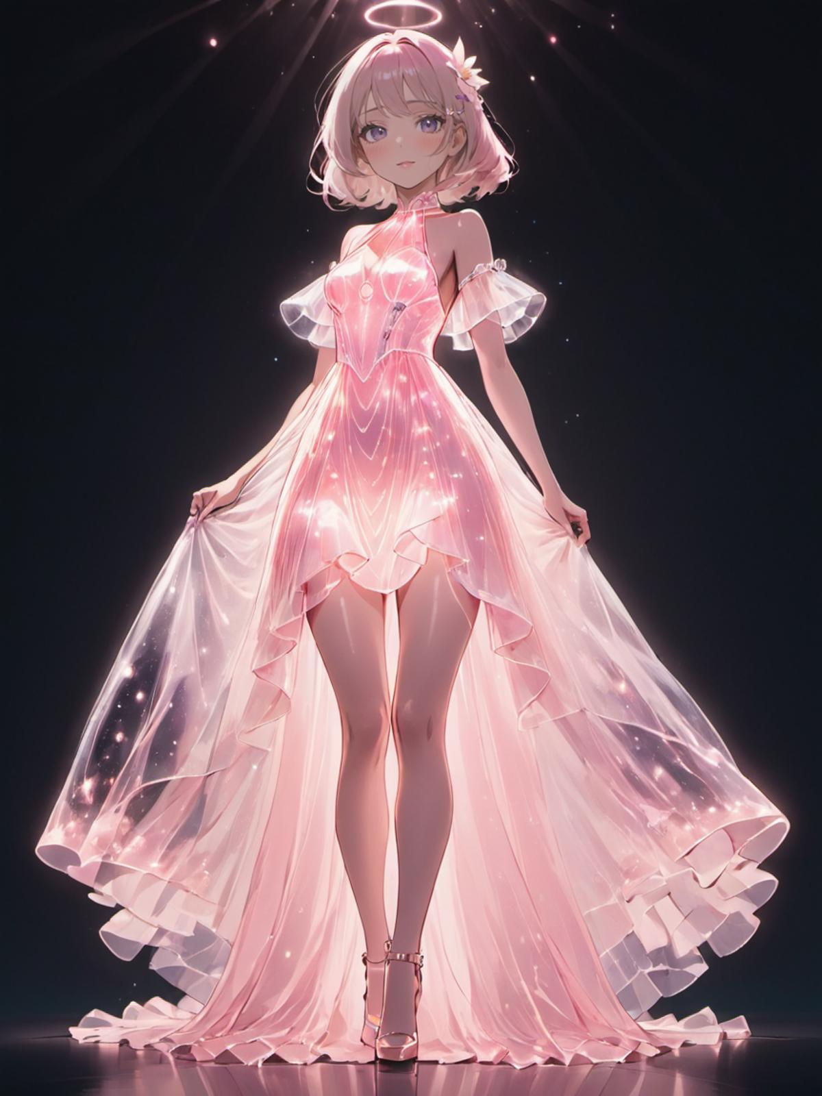 XL Bioluminescent Dress image by n15g