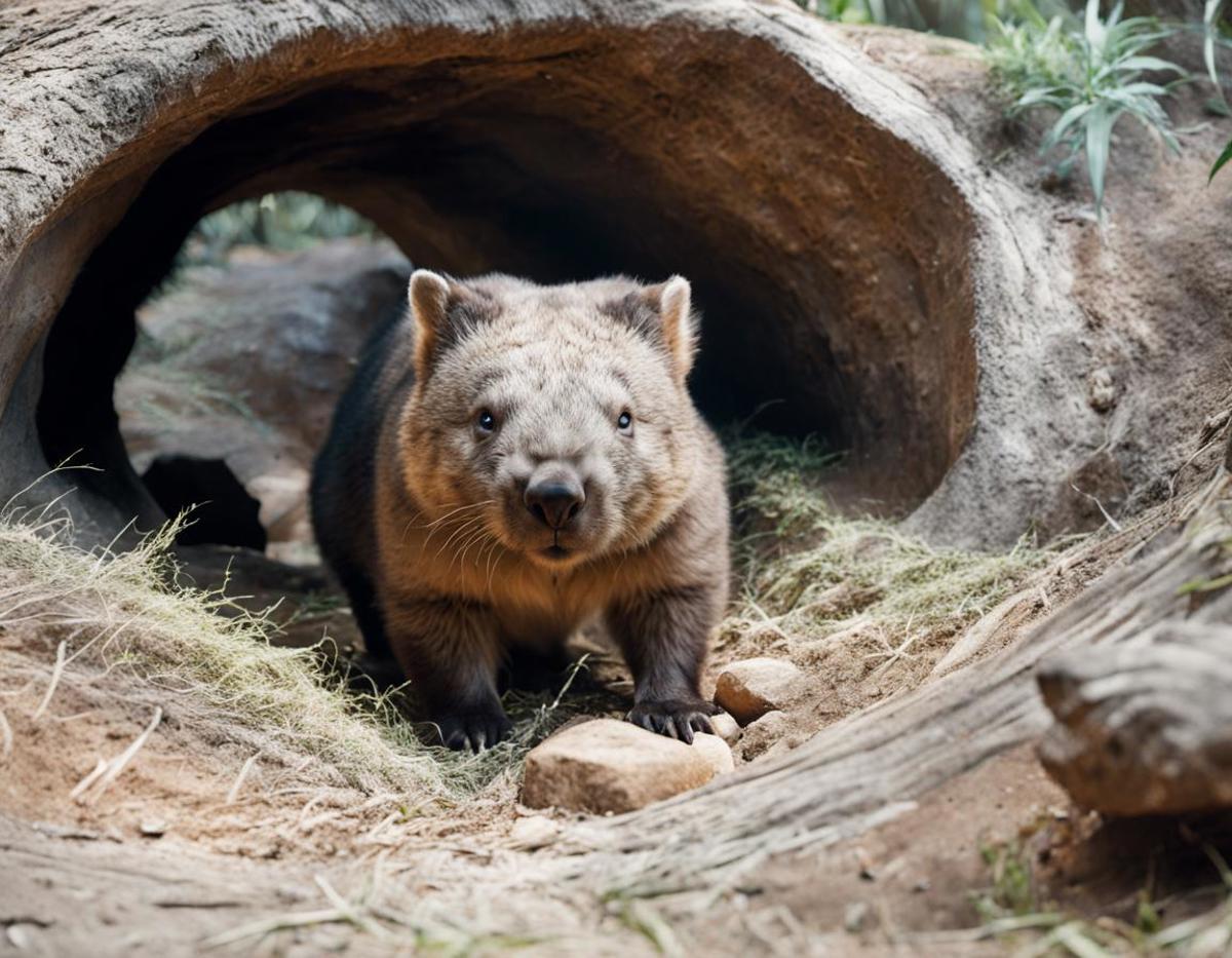 Wombat (Vombatus, Lasiorhinus) SD XL image by durrie