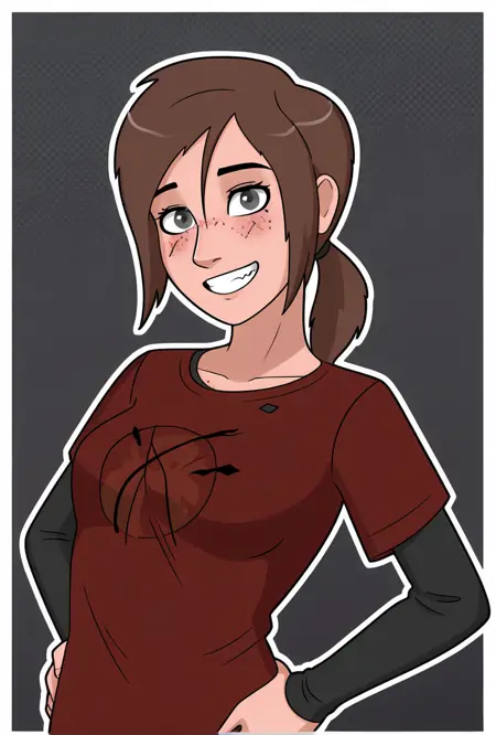 Ellie Williams -- The Last of Us Freako Comic