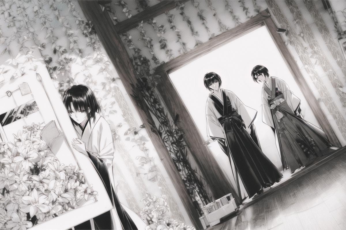 Rurouni Kenshin style (MANGA) image by dajusha