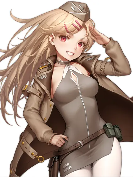 【Illustrious】M1919A4 ドールズフロントライン (M1919A4) (dollsfrontline)(少女前線)