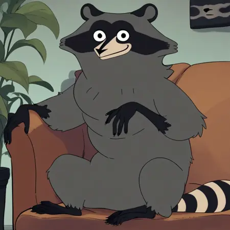 Raccoon (Housebroken)