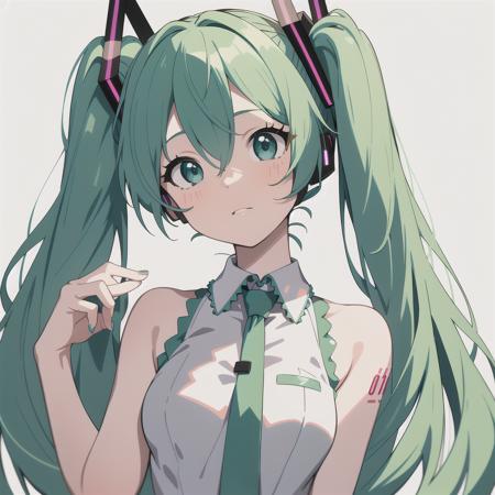 best quality, masterpiece, hatsune miku