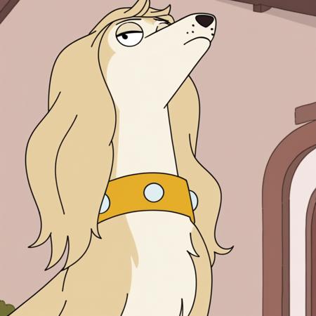 Liz Blonde Saluki (Housebroken) V1