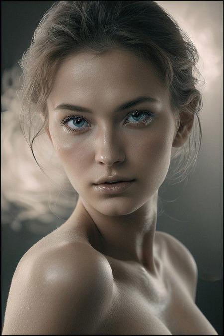 Beauty Photography: Focuses on well-lit, flawless skin and often used in beauty and cosmetics advertisements. shooting under dark condition with high iso, film, high key