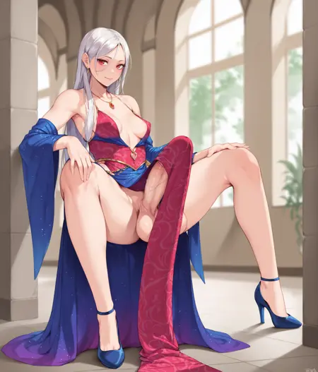 Dress lifted by penis PonyXL (No Update)