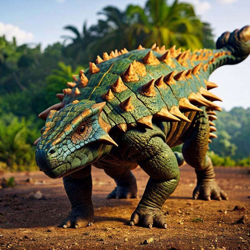 [Experimental] Ankylosaurus (Dinosaur) image by CitronLegacy