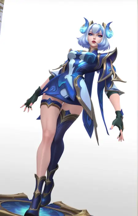 Porcelain Irelia / League of Legends