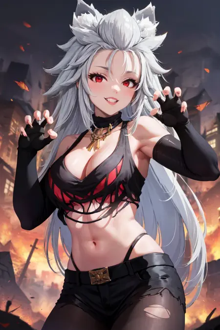 Zentreya Werewolf Form | VShojo