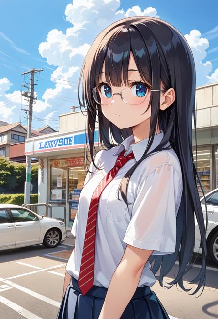 コンビニの外観L PONY PONY_V1