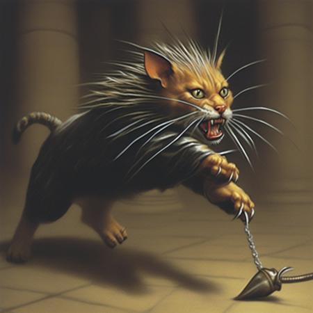 Fantasy Card Art XL - Cats V1