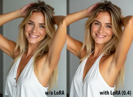 Hairy Armpits (Female) FLUX