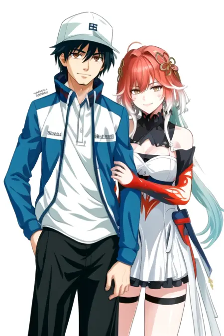 Ryoma Echizen x Changli (Prince of Tennis x Wuthering Waves)