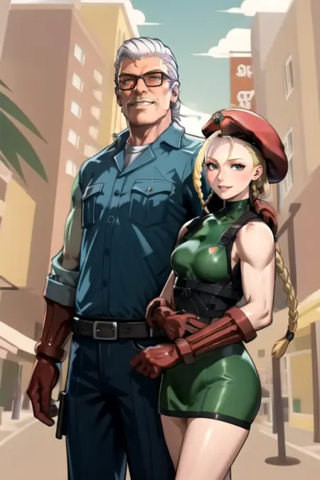 Peter Zonta x Cammy White (Street Fighter)