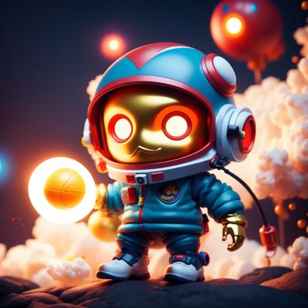 3D Render Style, 3DRenderAF, A astronaut, colorful, joyful, toy,,<lora:3DRenderStyle15PasWithoutTEV2:1>