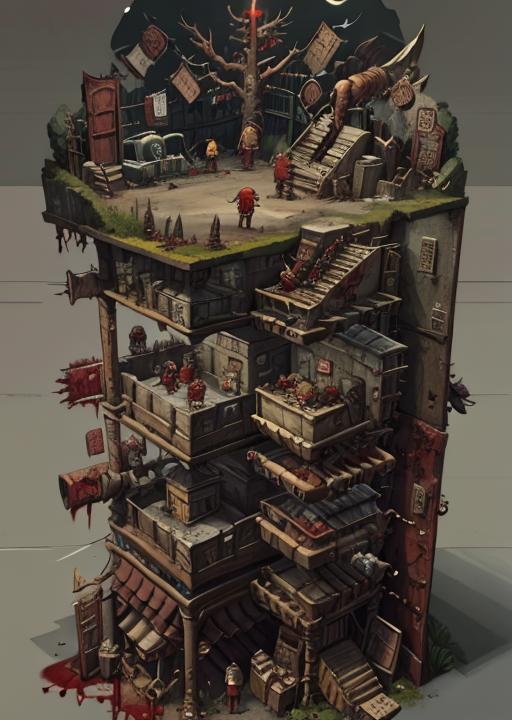 Table Rpg / D&D Maps - Isometric - Tower image by Tomas_Aguilar