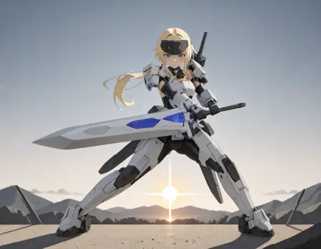 KOTOBUKIYA Modeling Support Goods Knight Master Sword Great Sword mode