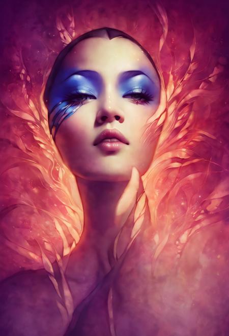 (Kitana) unconventional, ambient lighting, digital painting by Anna Dittmann, dreamlike atmosphere, best quality, masterpiece