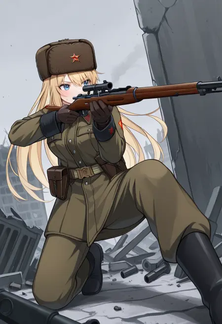 Винтовка Мосина / Mosin–Nagant (Weapon) for Illustrious