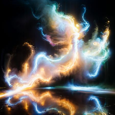 Long exposure photo of masterpiece, best quality, very aesthetic, absurdres, epic painting . Blurred motion, streaks of light, surreal, dreamy, ghosting effect, highly detailed <lora:add-detail-xl:1> <lora:xl_more_art-full_v1:1>