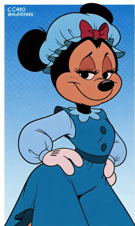 Minnie Mouse // Mickey’s Christmas carol