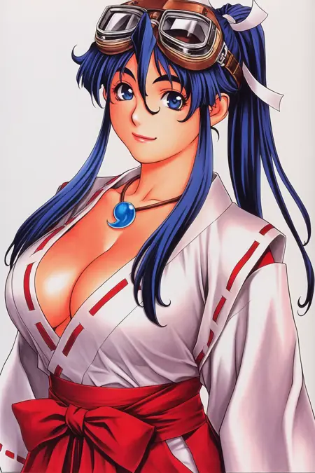 [illustrious XL] Tsukasa Jun/司淳 《Sengoku Blade: Sengoku Ace》/《战国之刃》 Togashi Koyori/富㭴小寄 - Artist Style